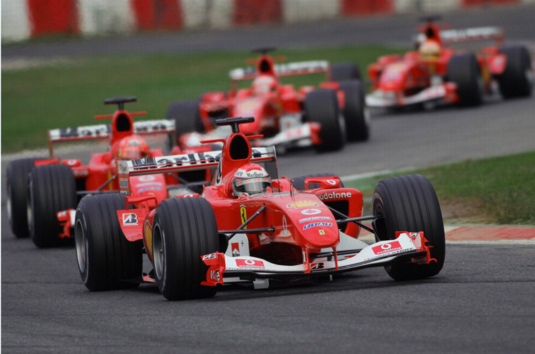 Ferrari F2004 - Finali mondiali Ferrari a Monza